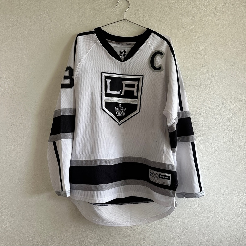 LA Kings Dustin Brown #23 Coach Hockey Jersey